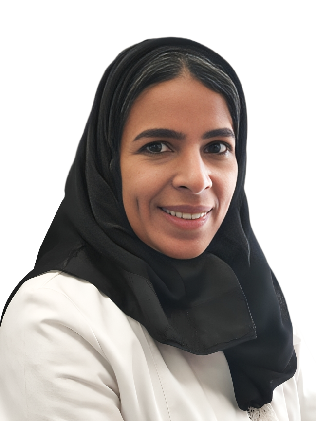 Portrait of Dr Layla Alreyami, Consultant Physician, Tawam Hospital