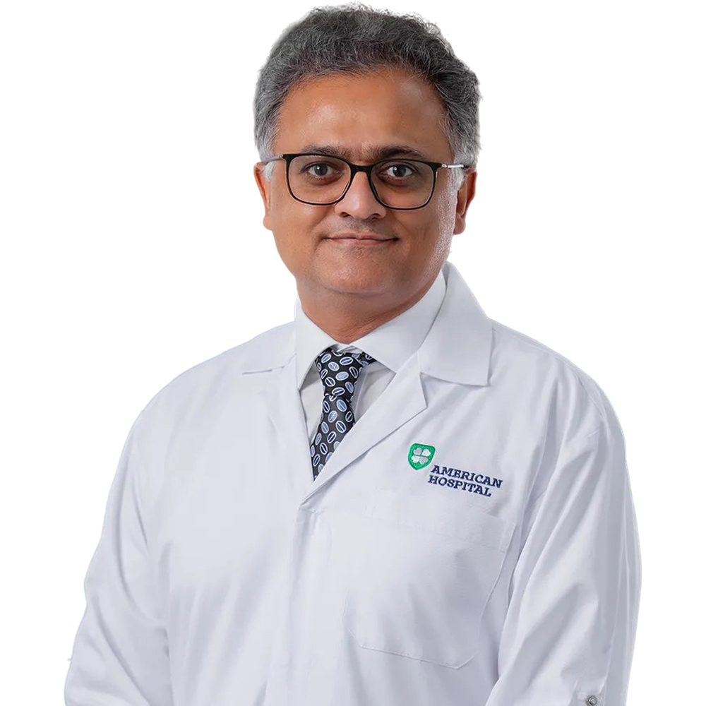 Portrait of Dr Faraz Khan, Consultant Hematologist & Medical Oncologist