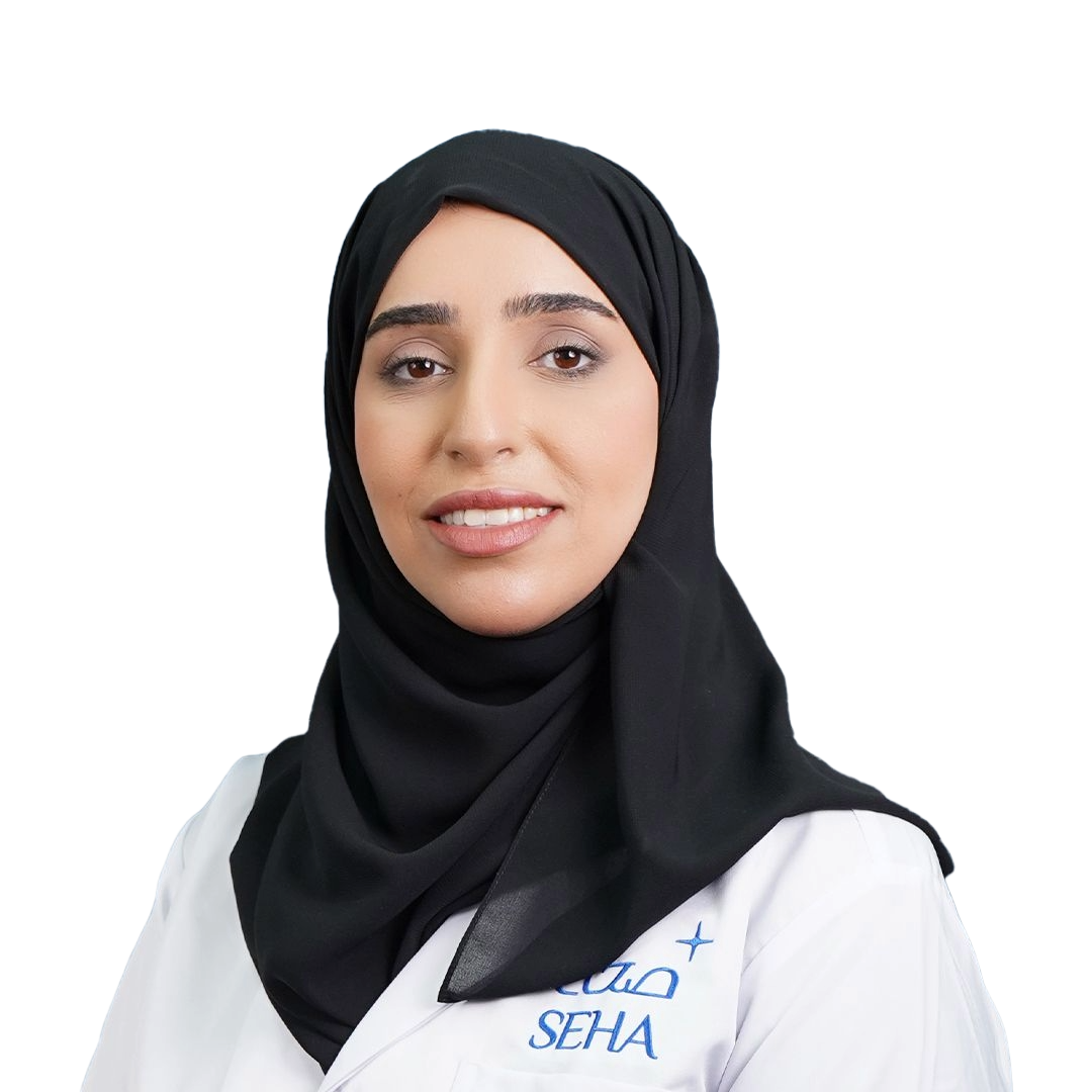 Portrait of Dr Amal Al Saedi, Consultant Breast Physician, Breast Care Center, Tawam Hospital
